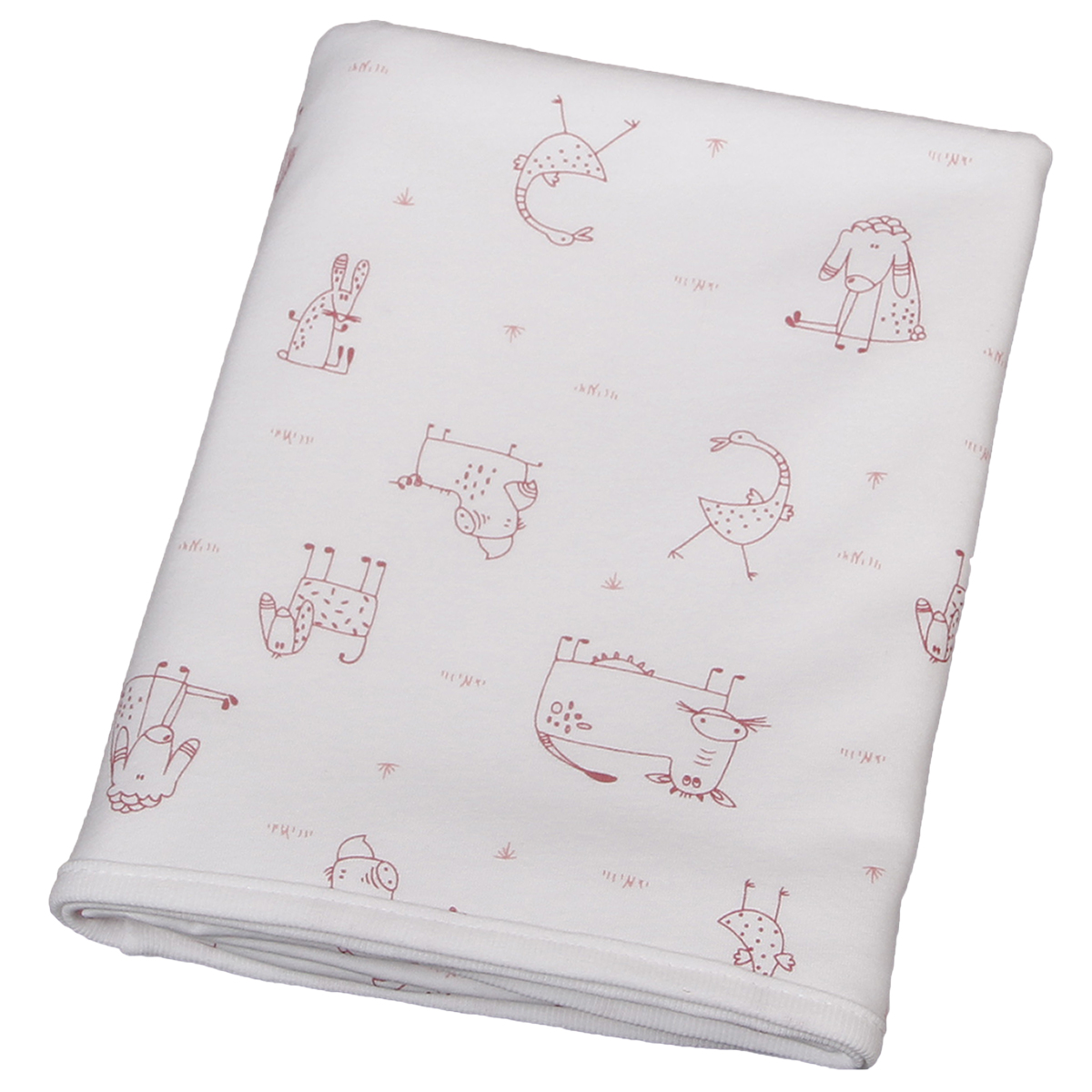Plaid BLANC AVENUE Rose foncé