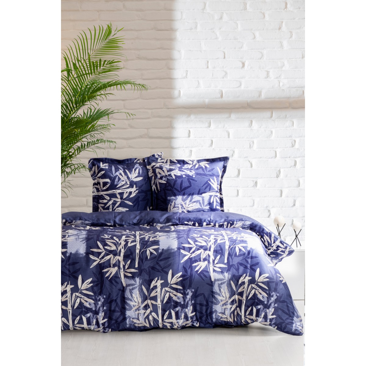 Parure de lit satin de coton -BAMBOO
