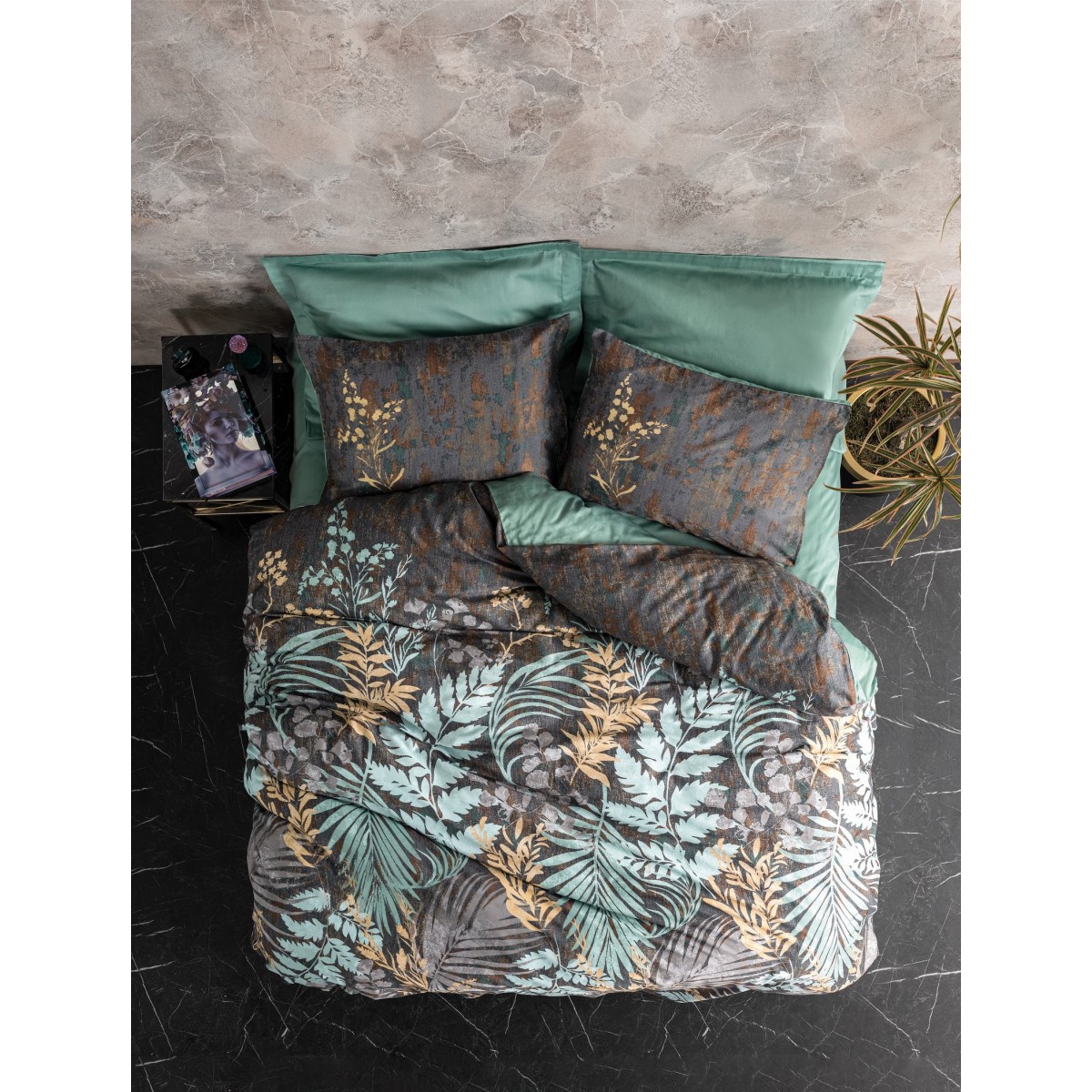 Parure de lit satin de coton -CLORASSA