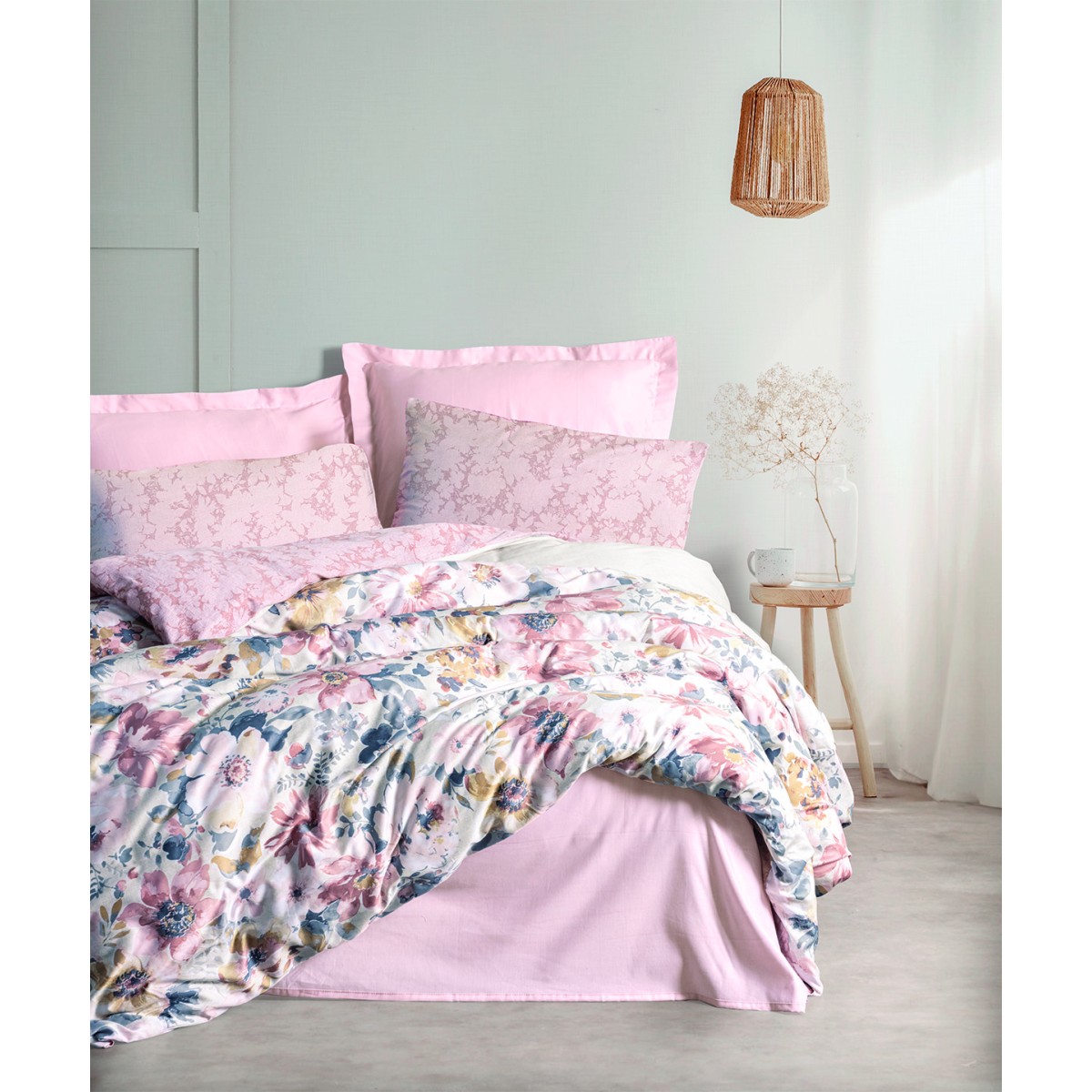Parure de lit satin de coton -DALYA