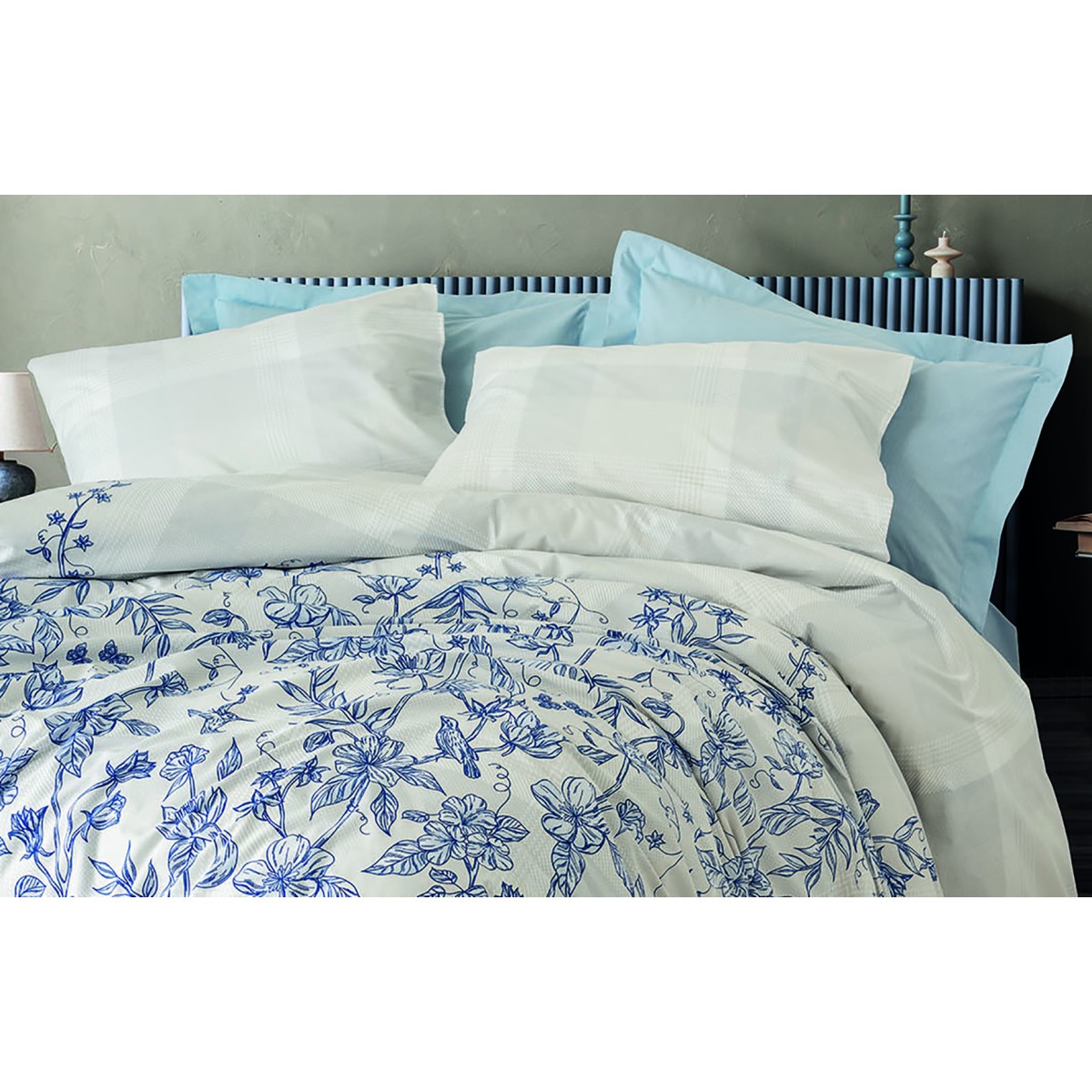 Parure de lit 100% coton LINORA