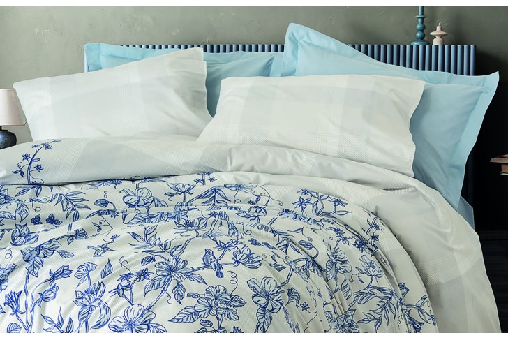 Parure de lit 100% coton LINORA