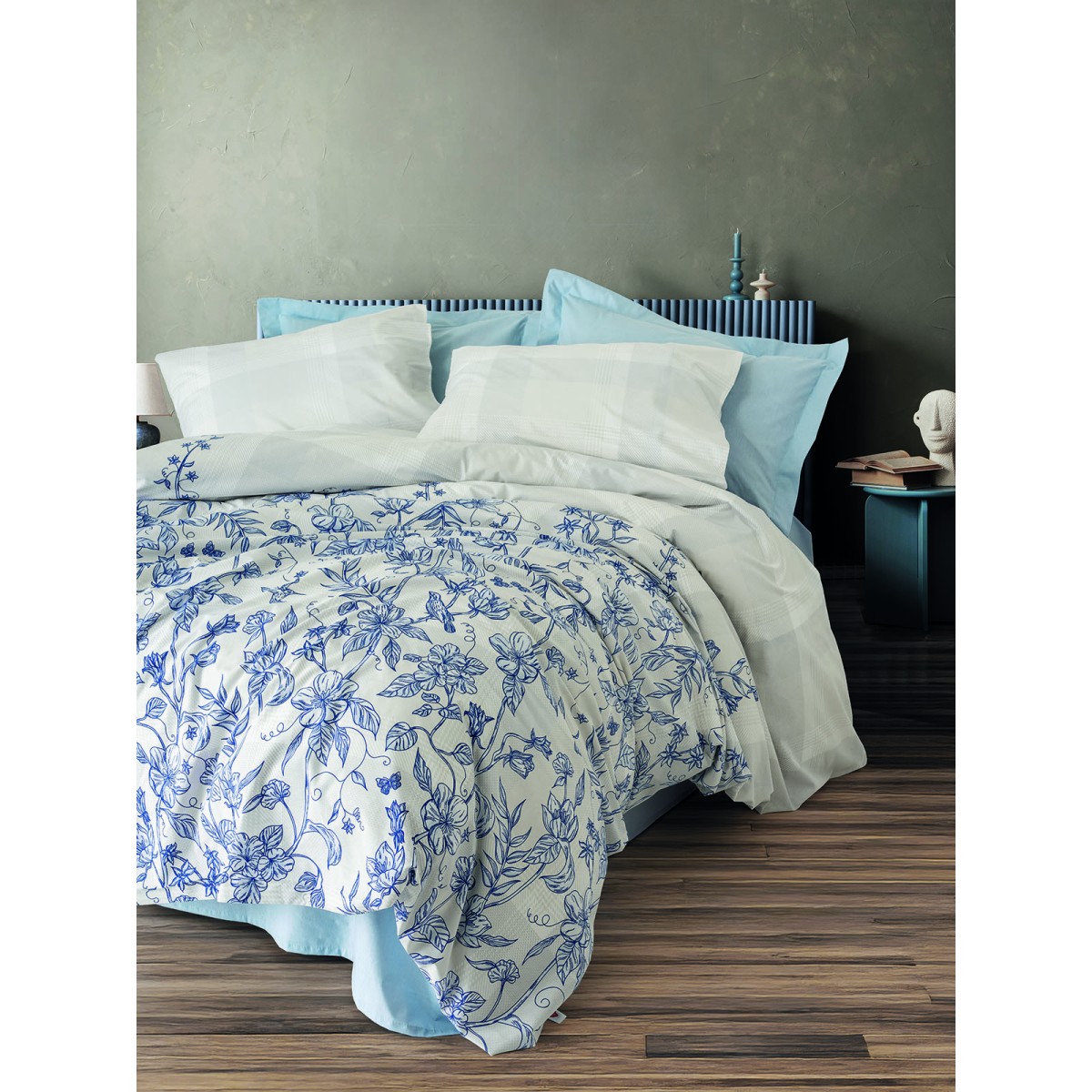 Parure de lit 100% coton LINORA