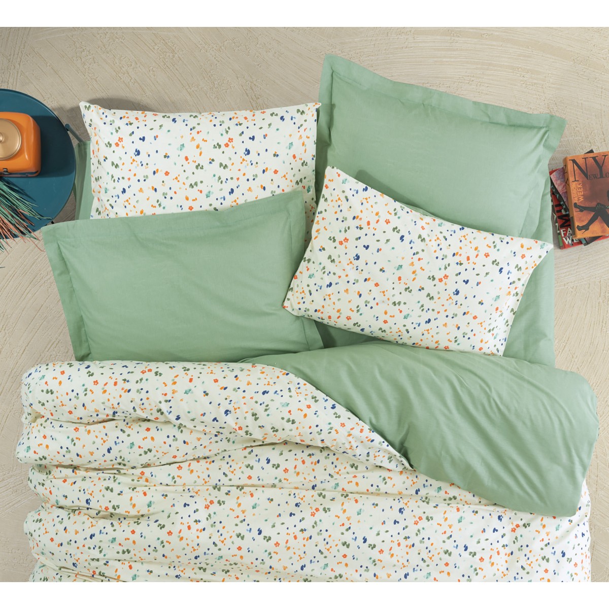 Parure de lit 100% coton LOLA