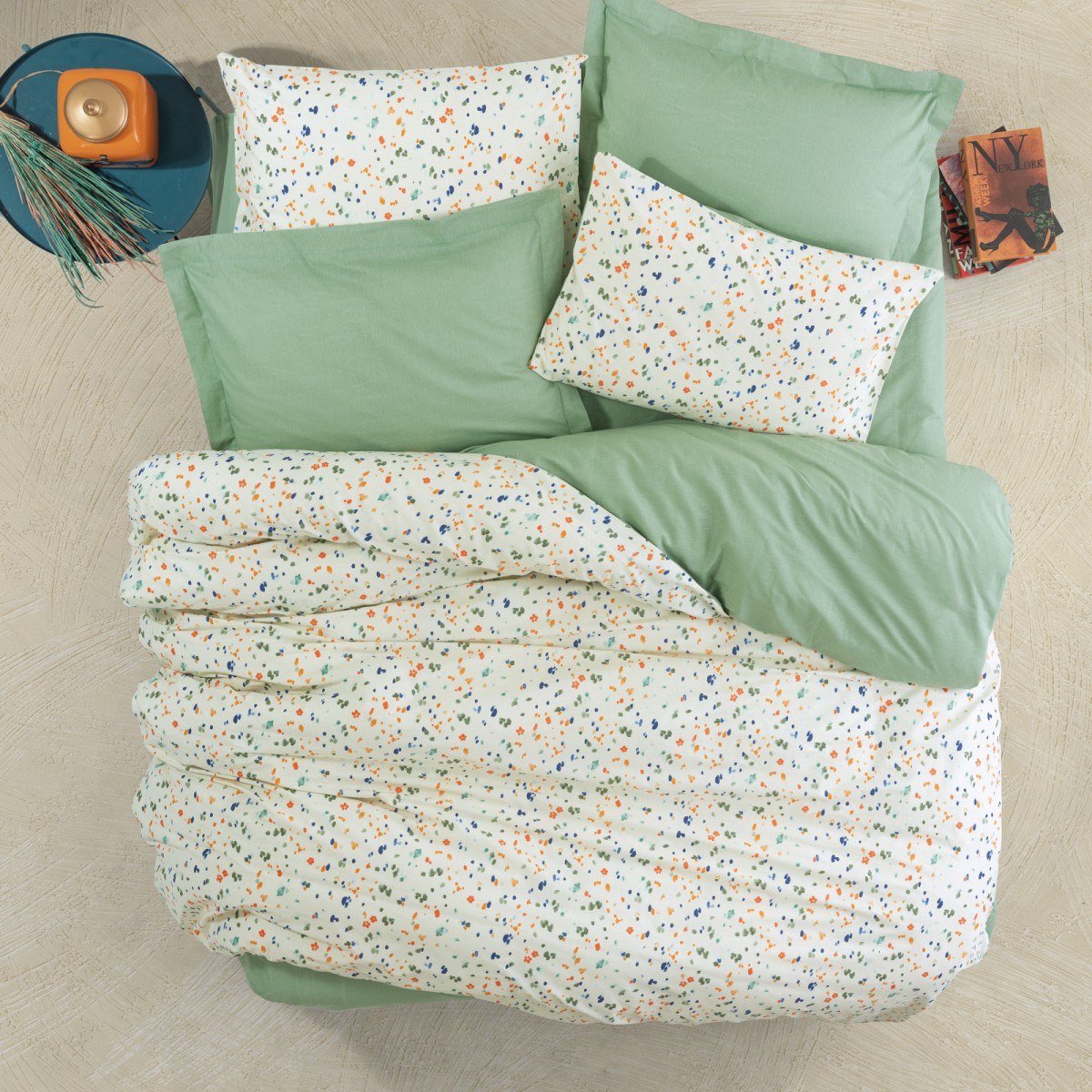 Parure de lit 100% coton LOLA
