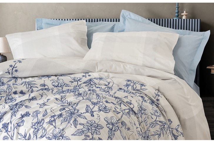 Parure de lit 100% coton LINORA