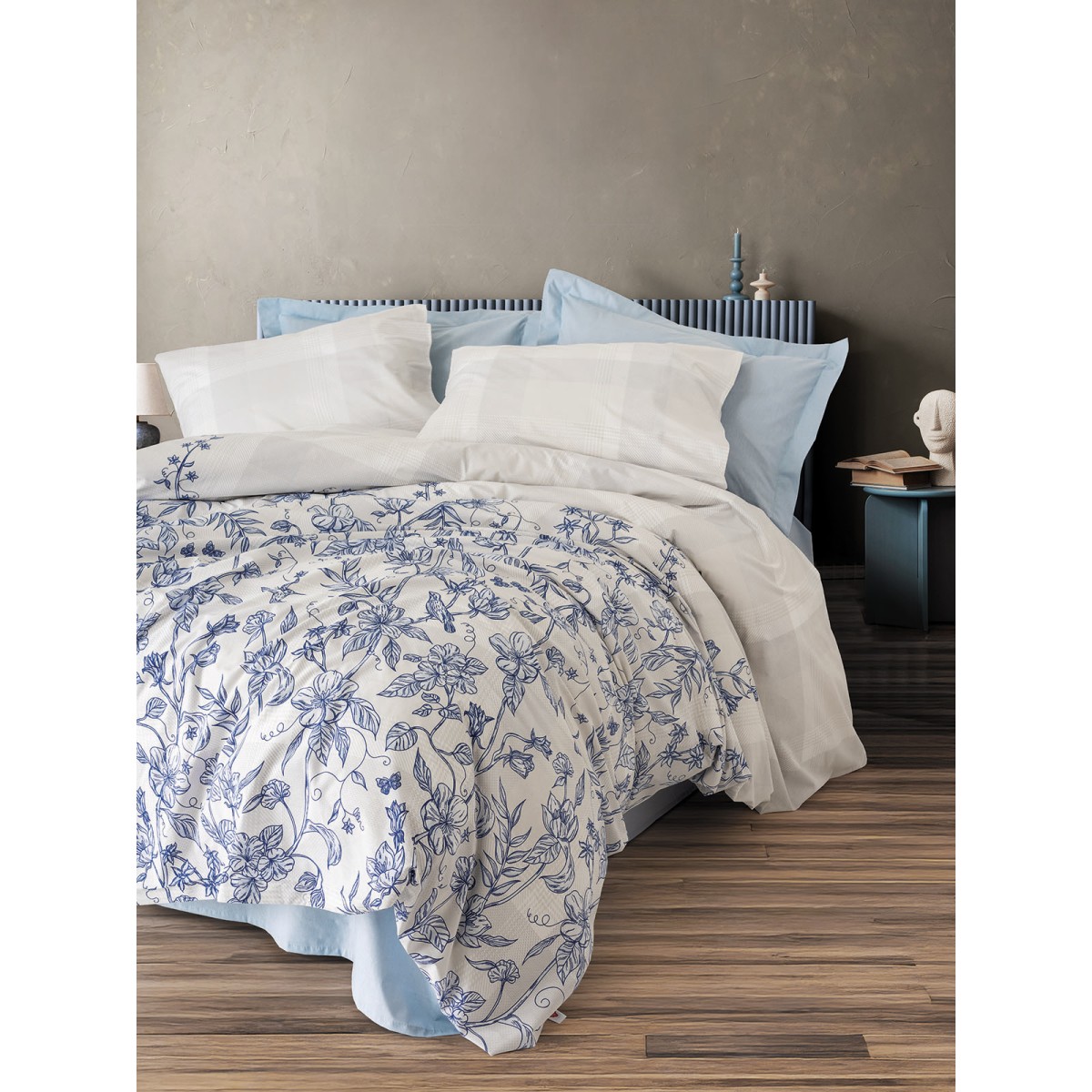Parure de lit 100% coton LINORA