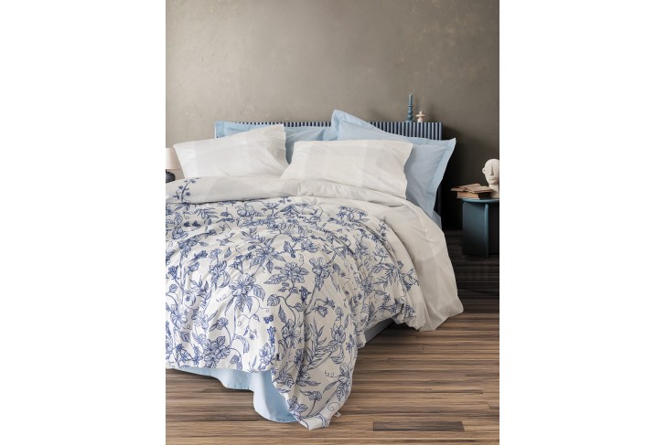 Parure de lit 100% coton LINORA