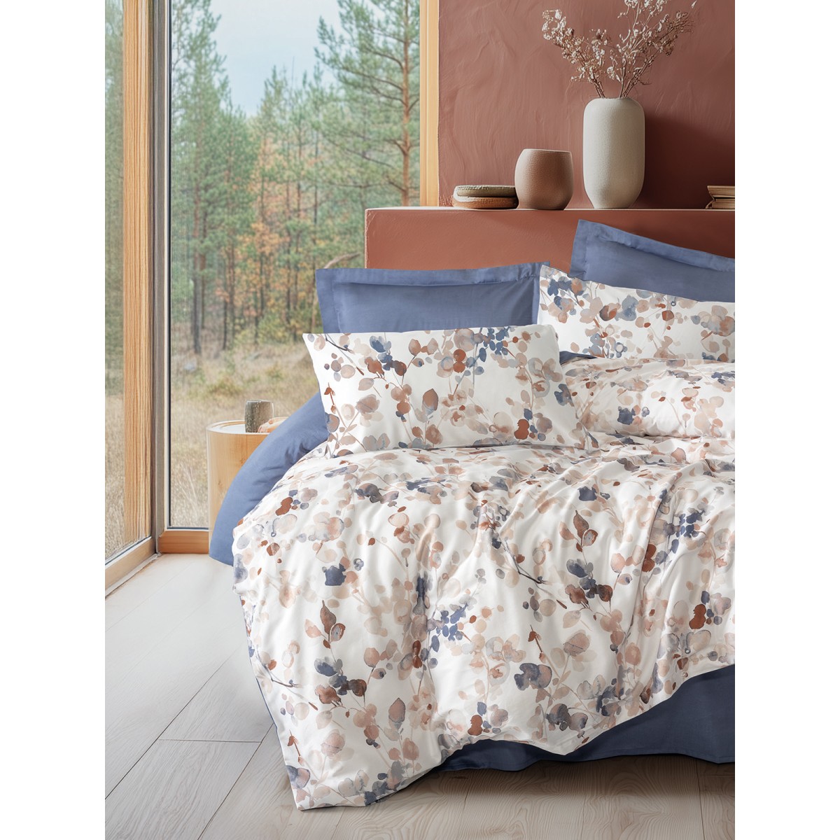 Parure de lit satin de coton -NEBULAE
