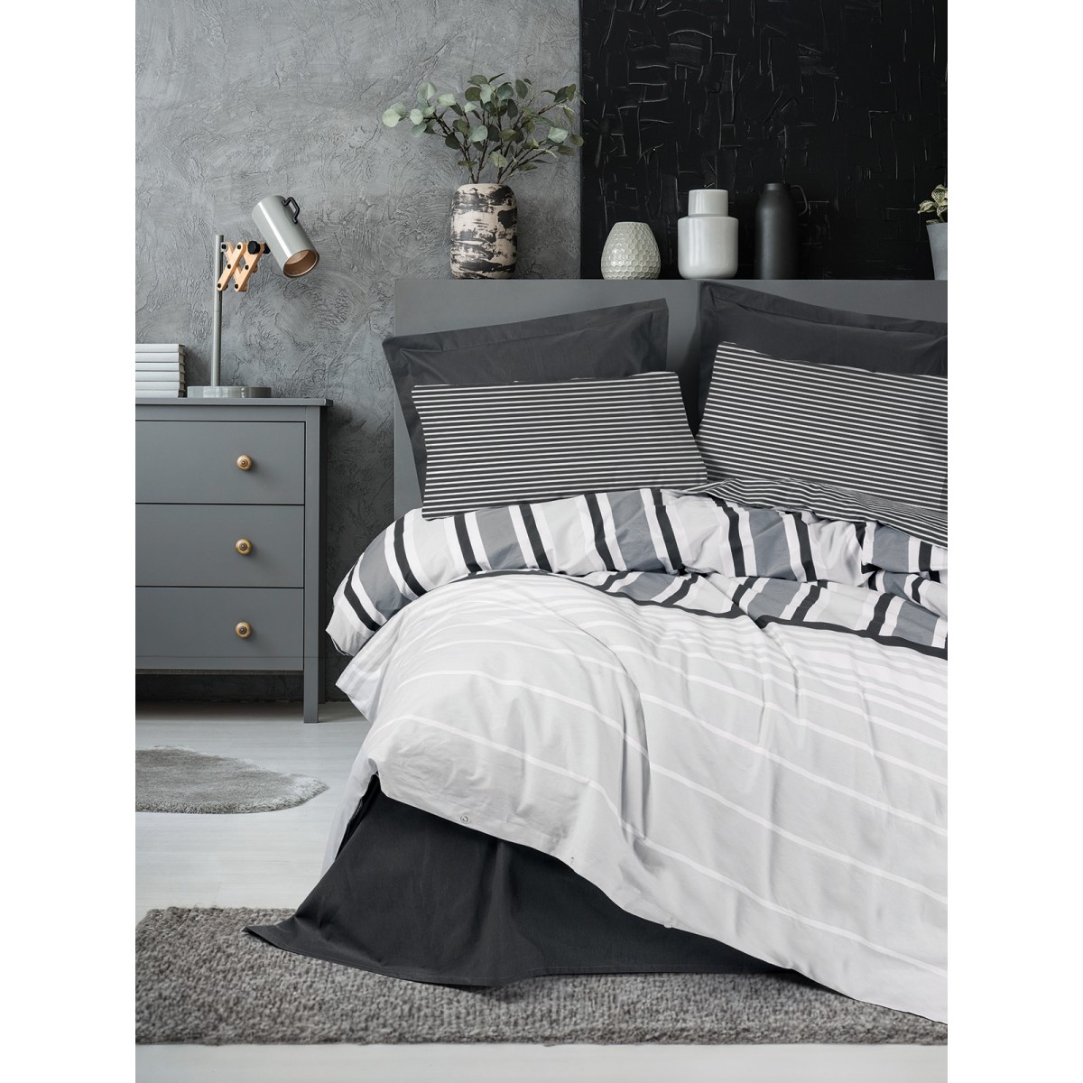 Parure de lit 100% coton NOBY