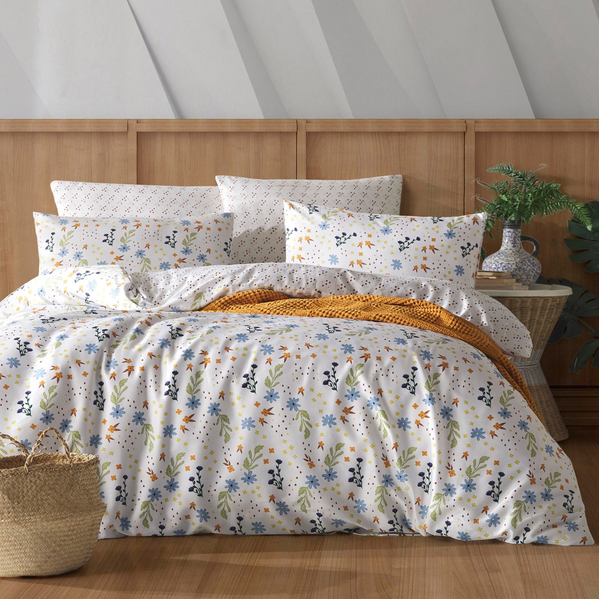 Parure de lit 100% coton MAY