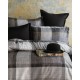 Parure de lit 240X220 cm satin de coton DUNLOE