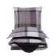Parure de lit 240X220 cm satin de coton DUNLOE