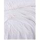 Drap housse gaze de coton Blanc