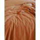 Parure de lit gaze de coton Ocre