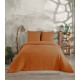 Parure de lit gaze de coton Ocre