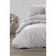 Parure de lit 100%coton DANTE GRIS