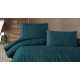 Parure de lit 100% coton EFFECT EMERAUDE