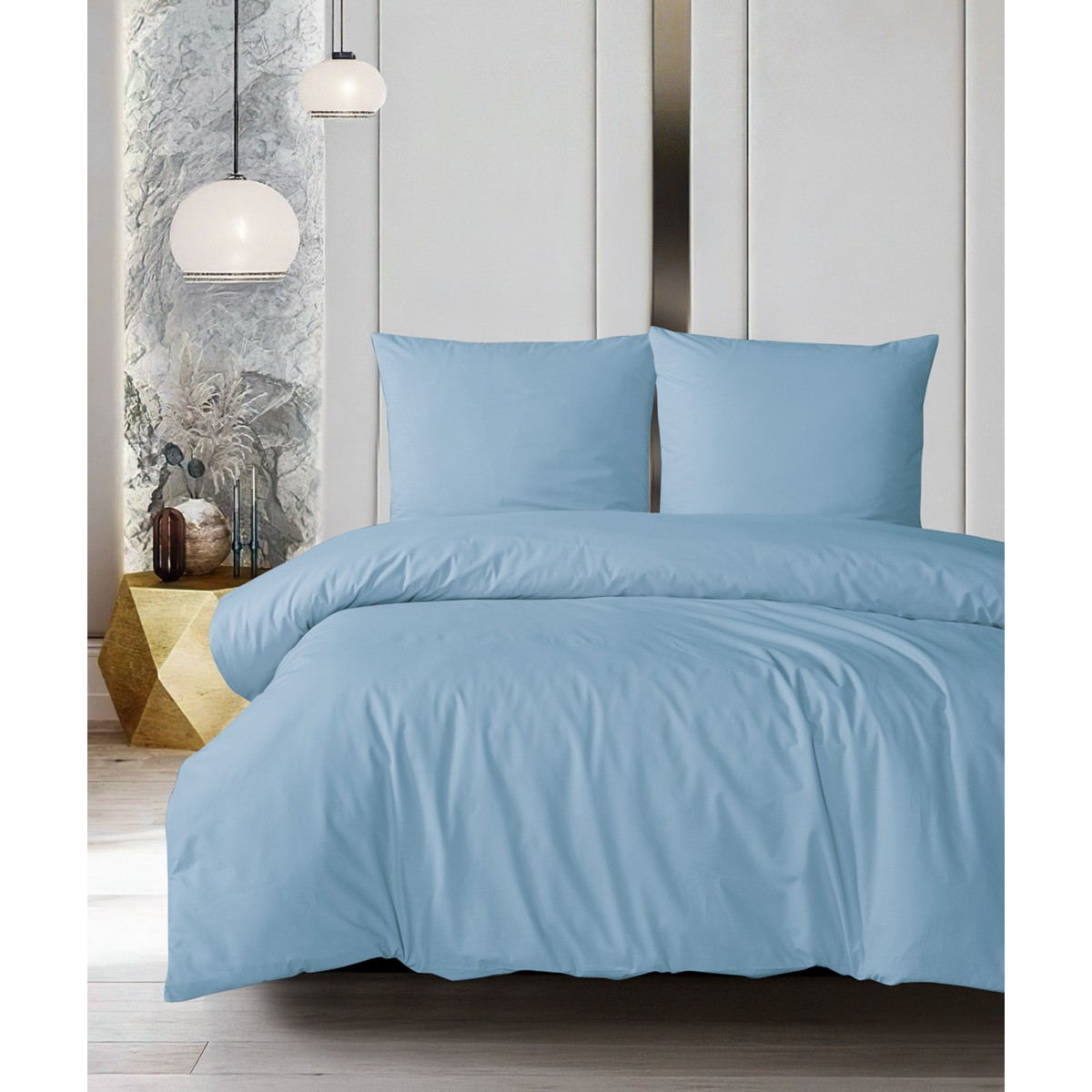 Parure de lit 100% coton CIEL