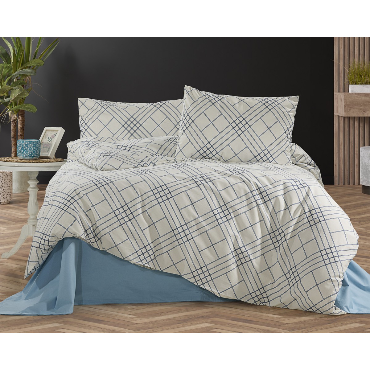 Parure de lit 100% coton FAELORA
