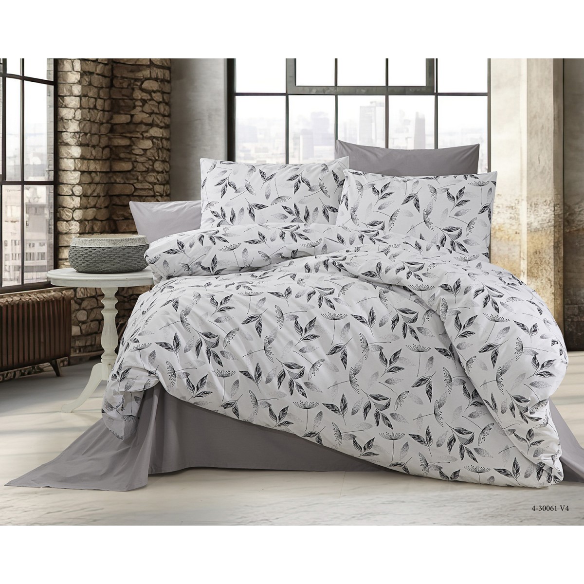 Parure de lit 100% coton LUNAVERA