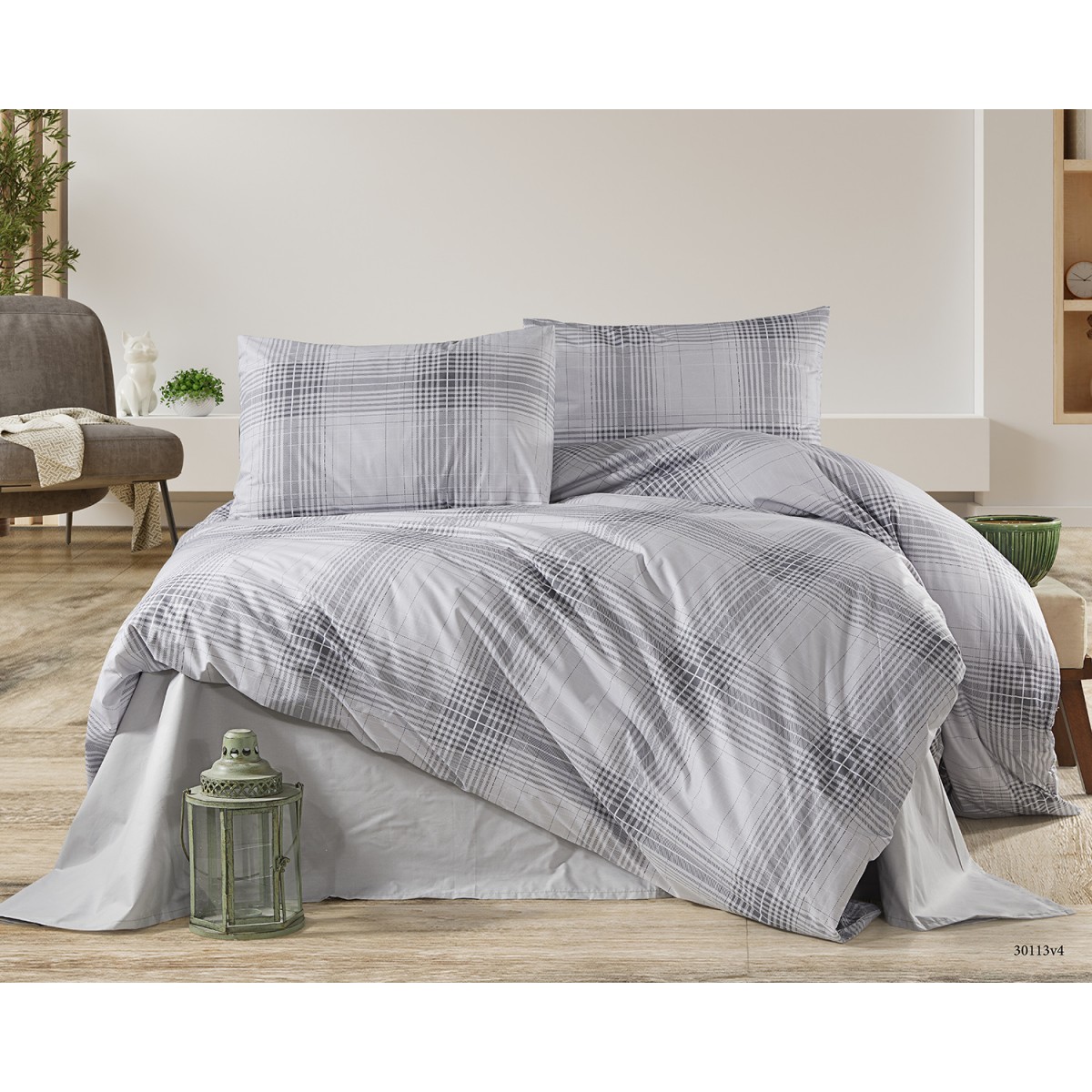 Parure de lit 100% coton NIMAGRIS