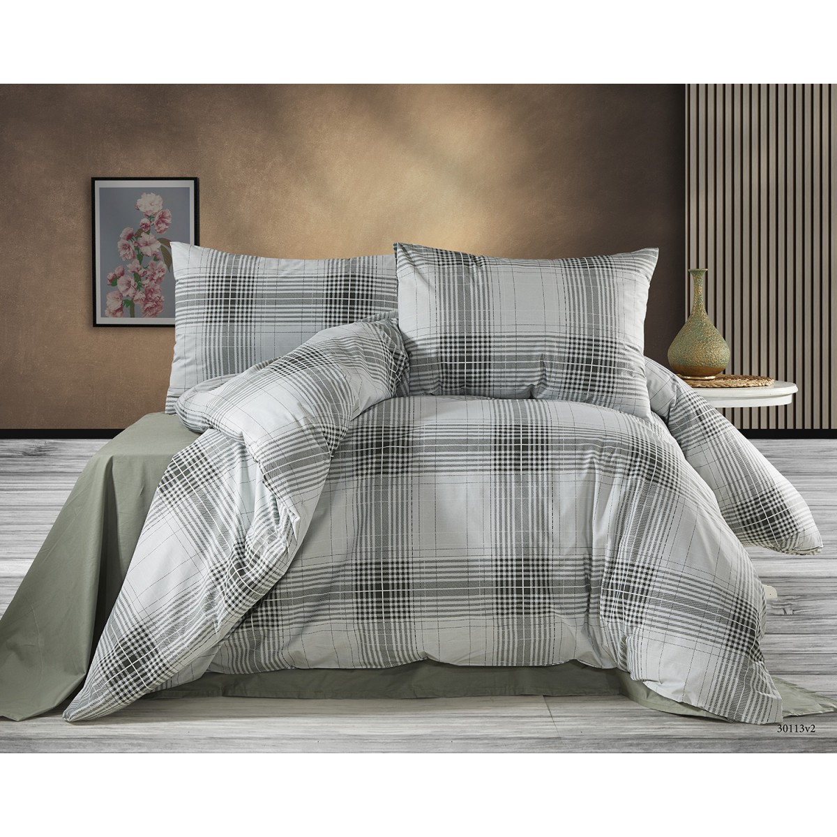 Parure de lit 100% coton NIMAKAKI