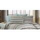 Parure de lit 100% coton TERRINA VERT