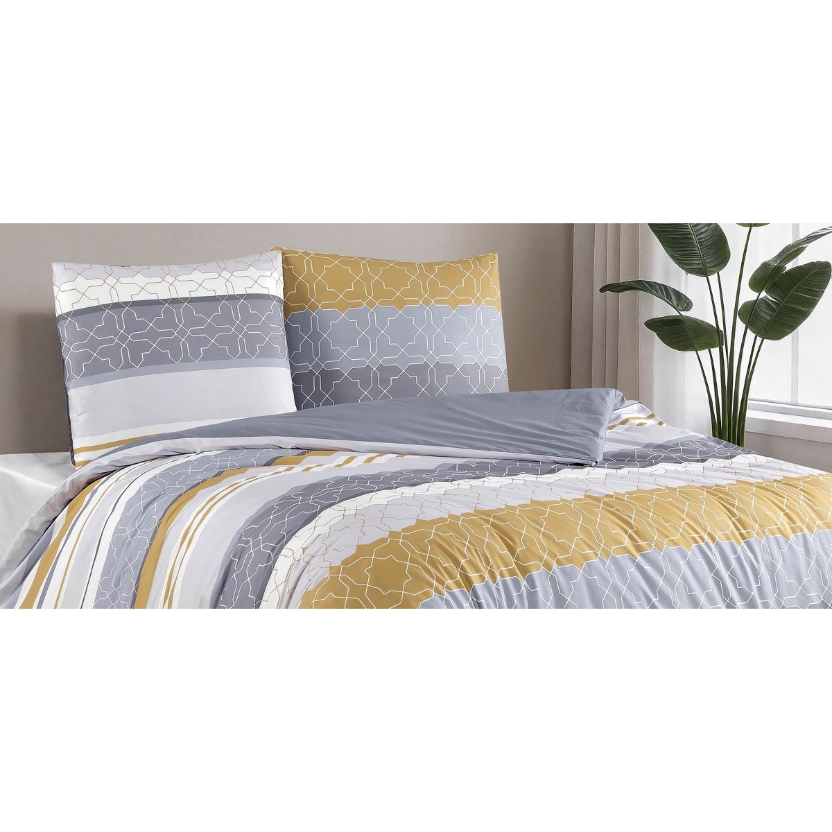 Parure de lit 100% coton ARON