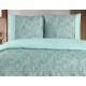Parure de lit 100% coton CLEMENT GREEN