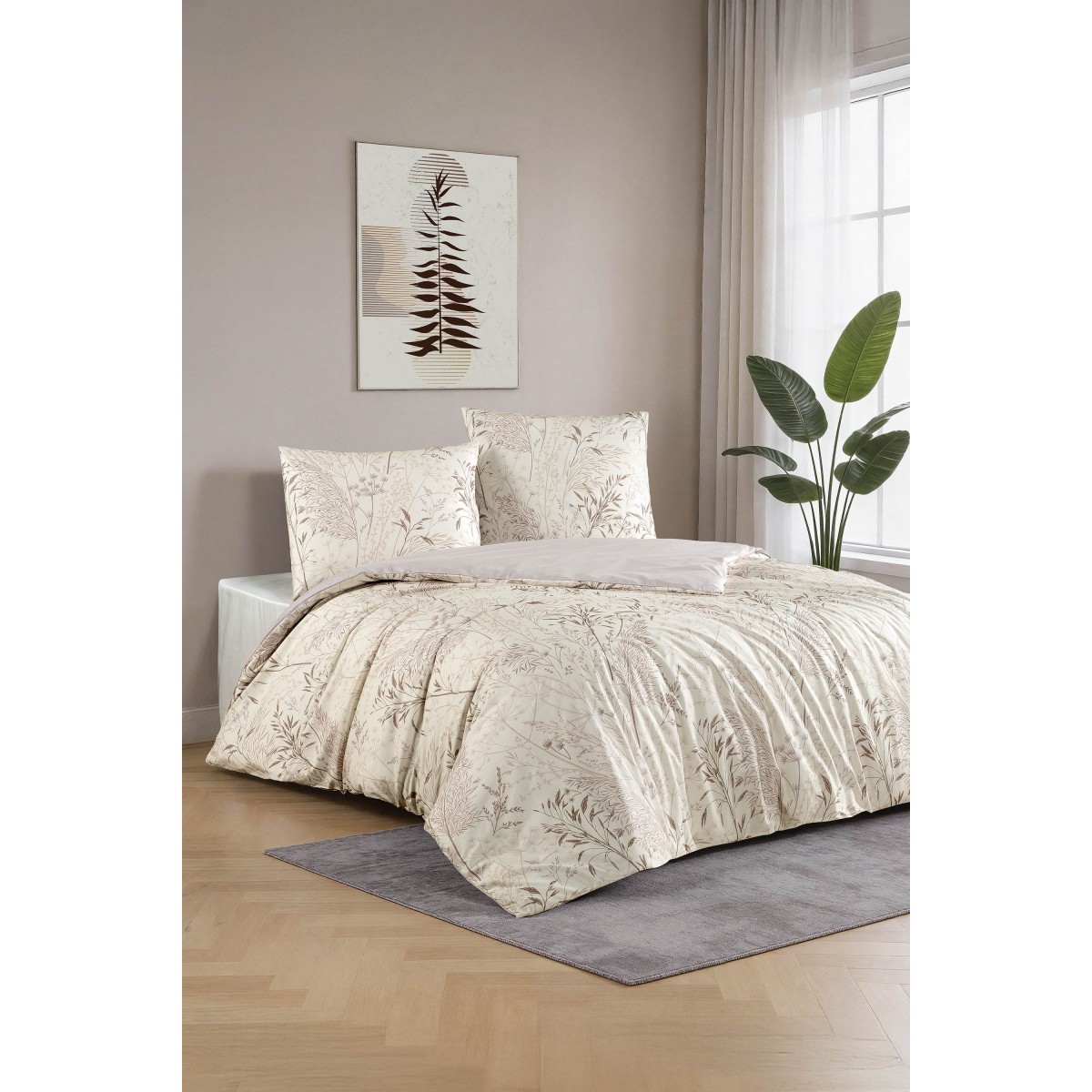 Parure de lit 100% coton MIA