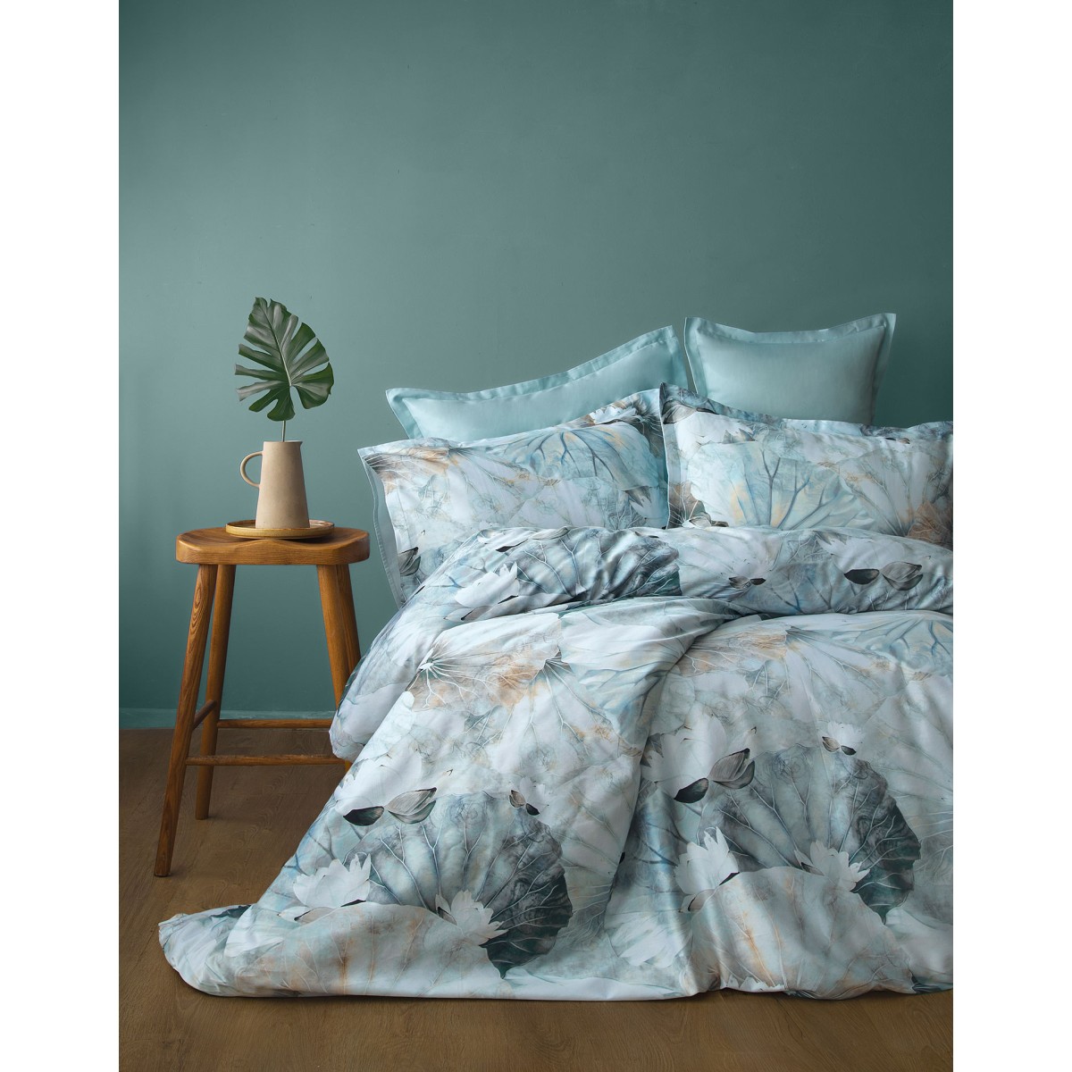 Parure de lit satin de coton-CHIRO