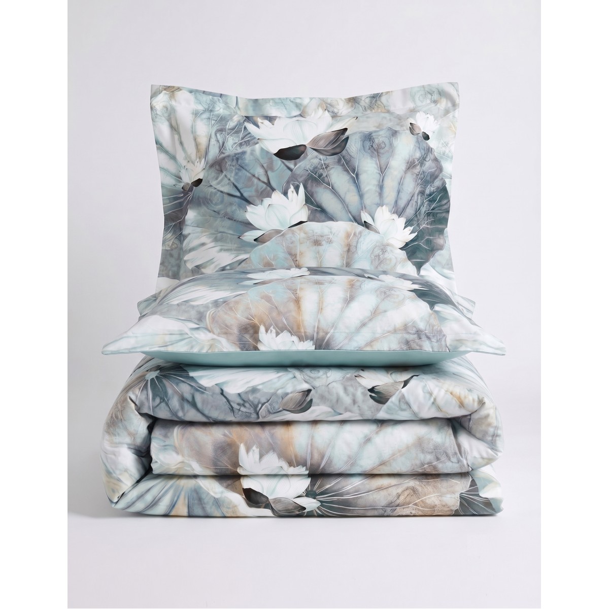 Parure de lit satin de coton-CHIRO