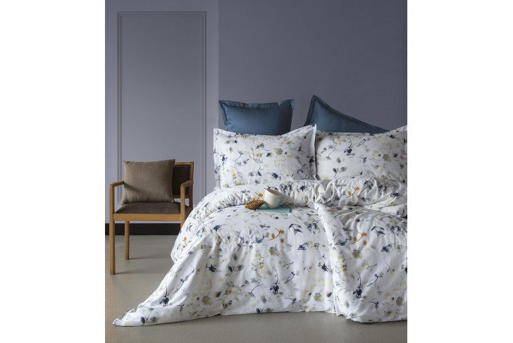 Parure de lit satin de coton-CRECIA