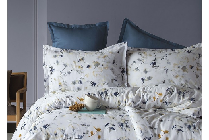 Parure de lit satin de coton-CRECIA