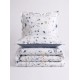 Parure de lit satin de coton-CRECIA
