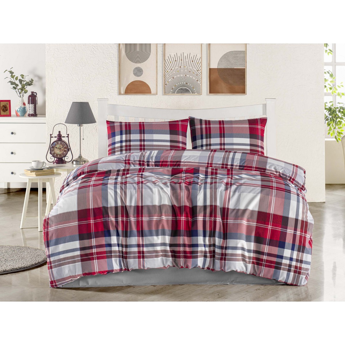 Parure de lit 100% coton CYLDE