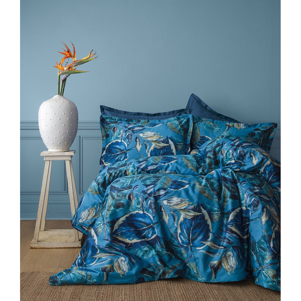 Parure de lit satin de coton-GRABEL