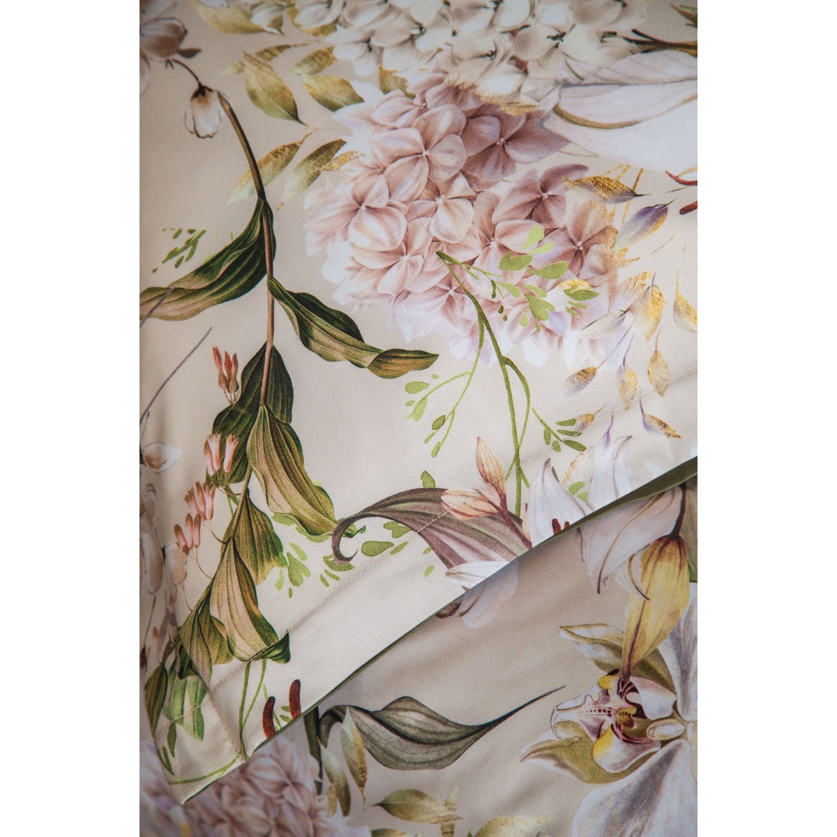 Parure de lit satin de coton-HARMONIA