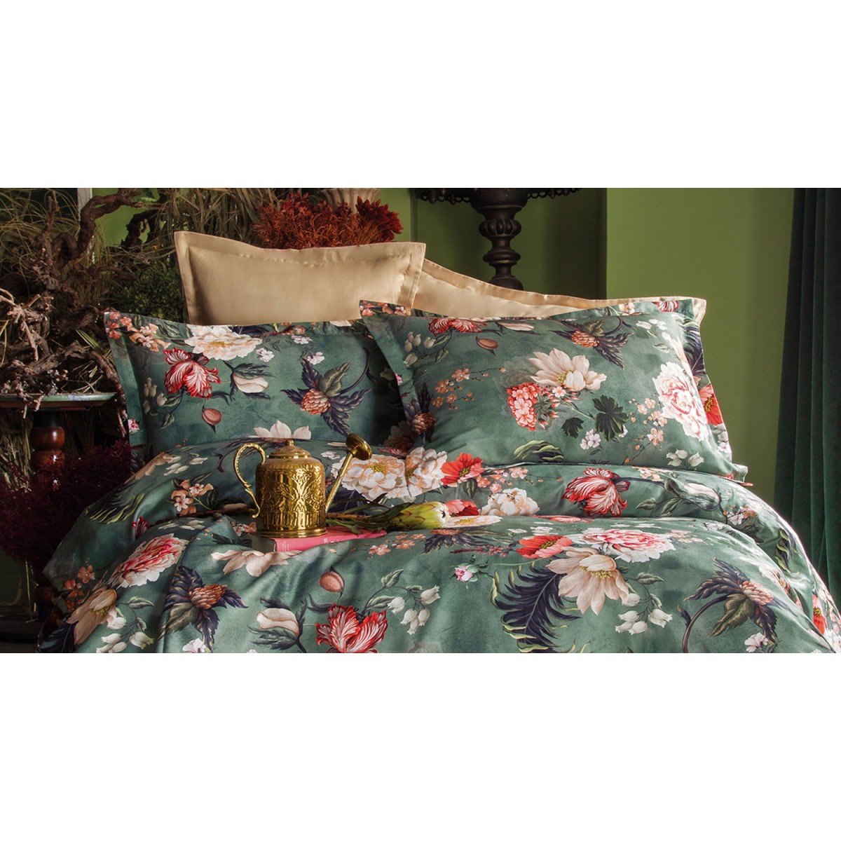 Parure de lit satin de coton-JAPONESQUE