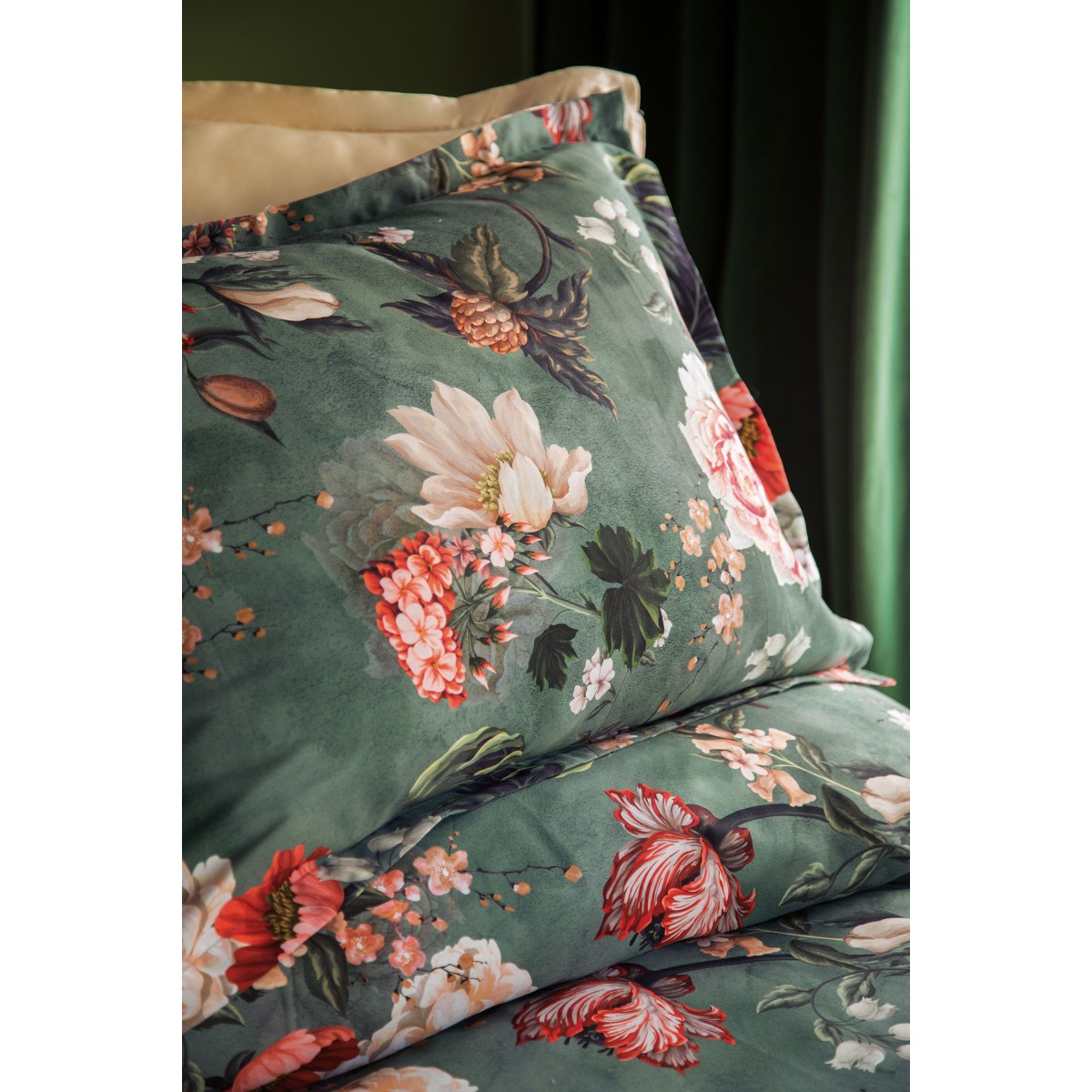 Parure de lit satin de coton-JAPONESQUE