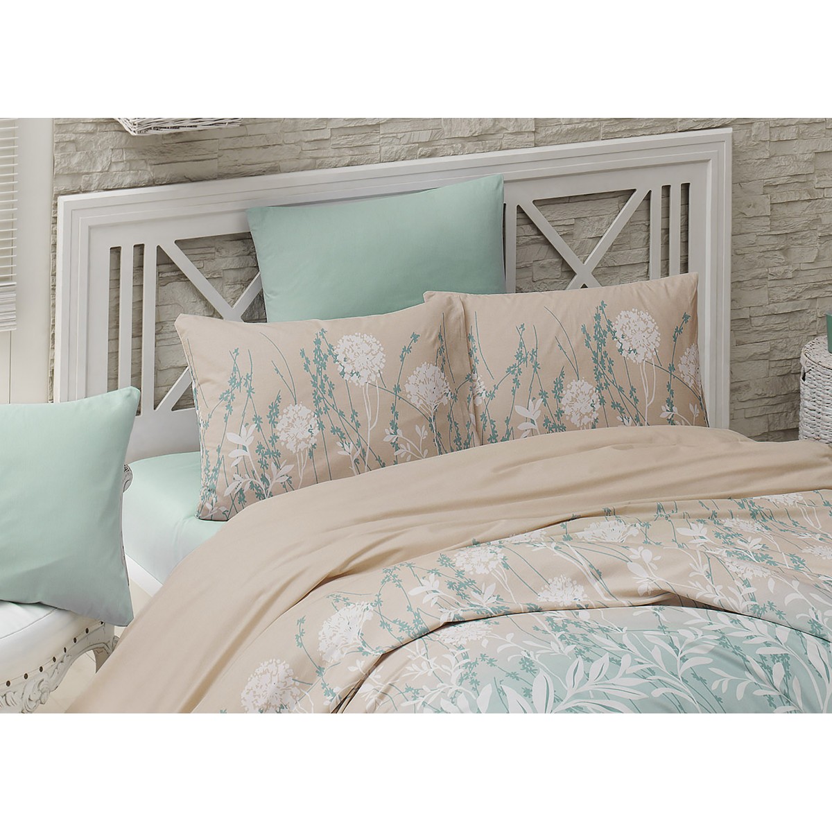 Parure de lit 100% coton JULIE