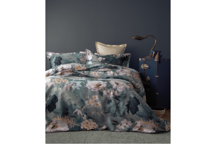 Parure de lit satin de coton-KATIE