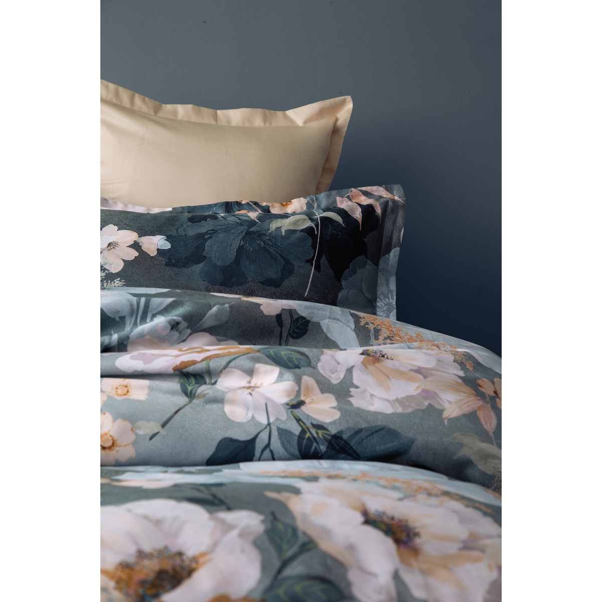 Parure de lit satin de coton-KATIE
