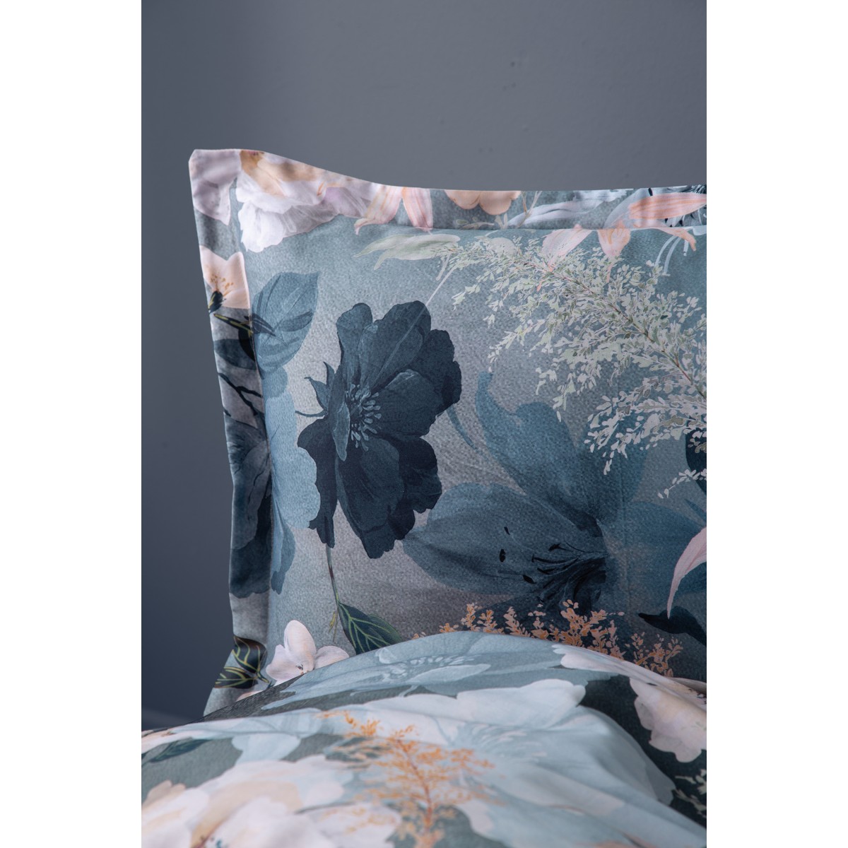 Parure de lit satin de coton-KATIE