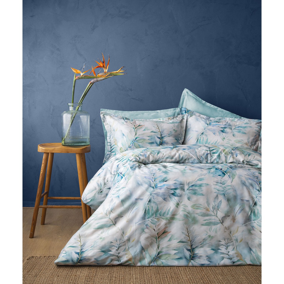Parure de lit satin de coton-LABOUN