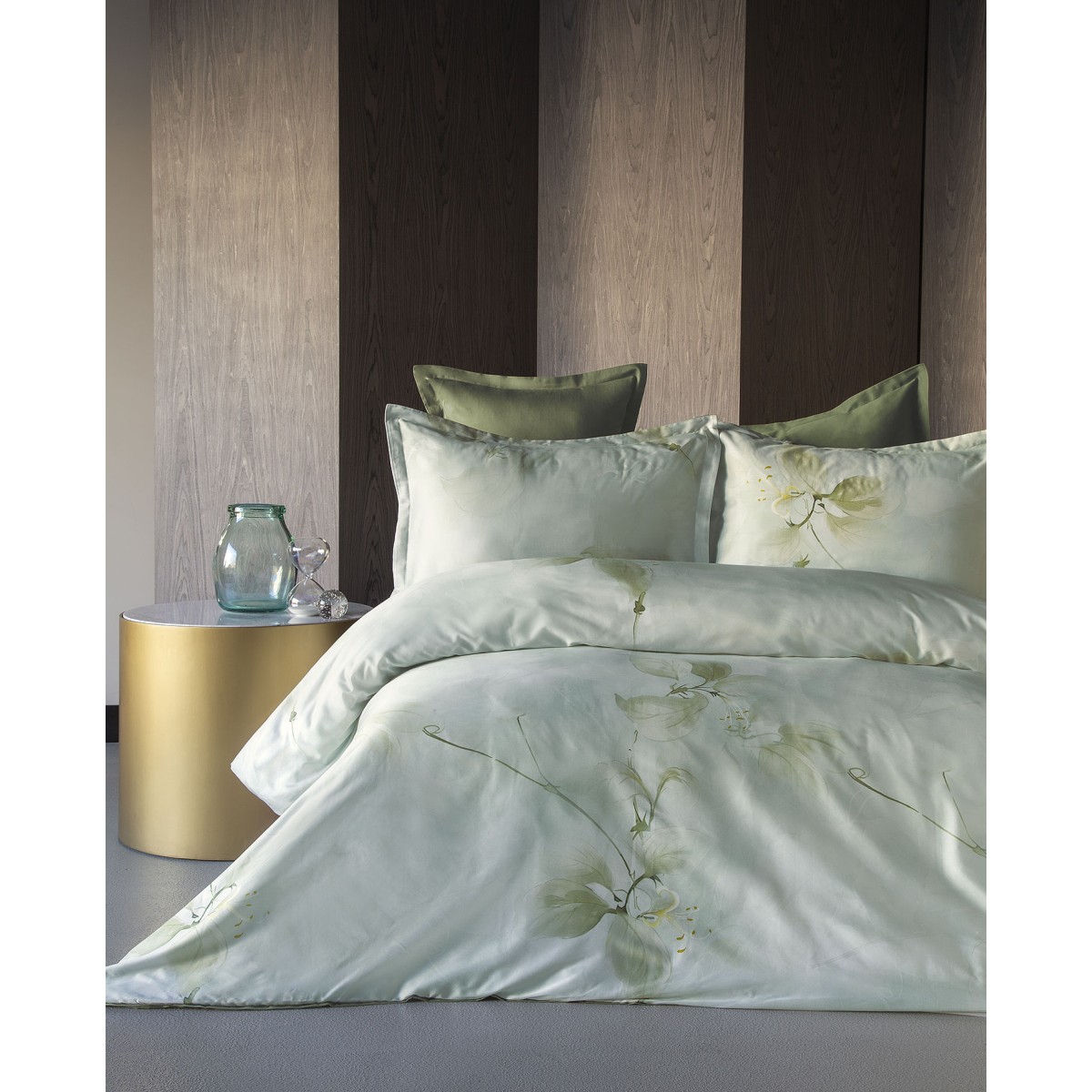 Parure de lit satin de coton-LUA