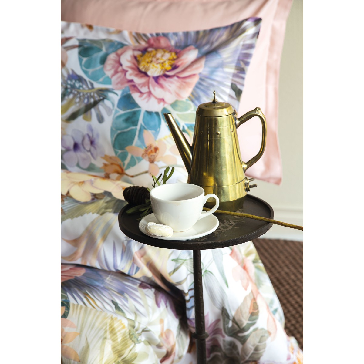 Parure de lit satin de coton-LUVIA