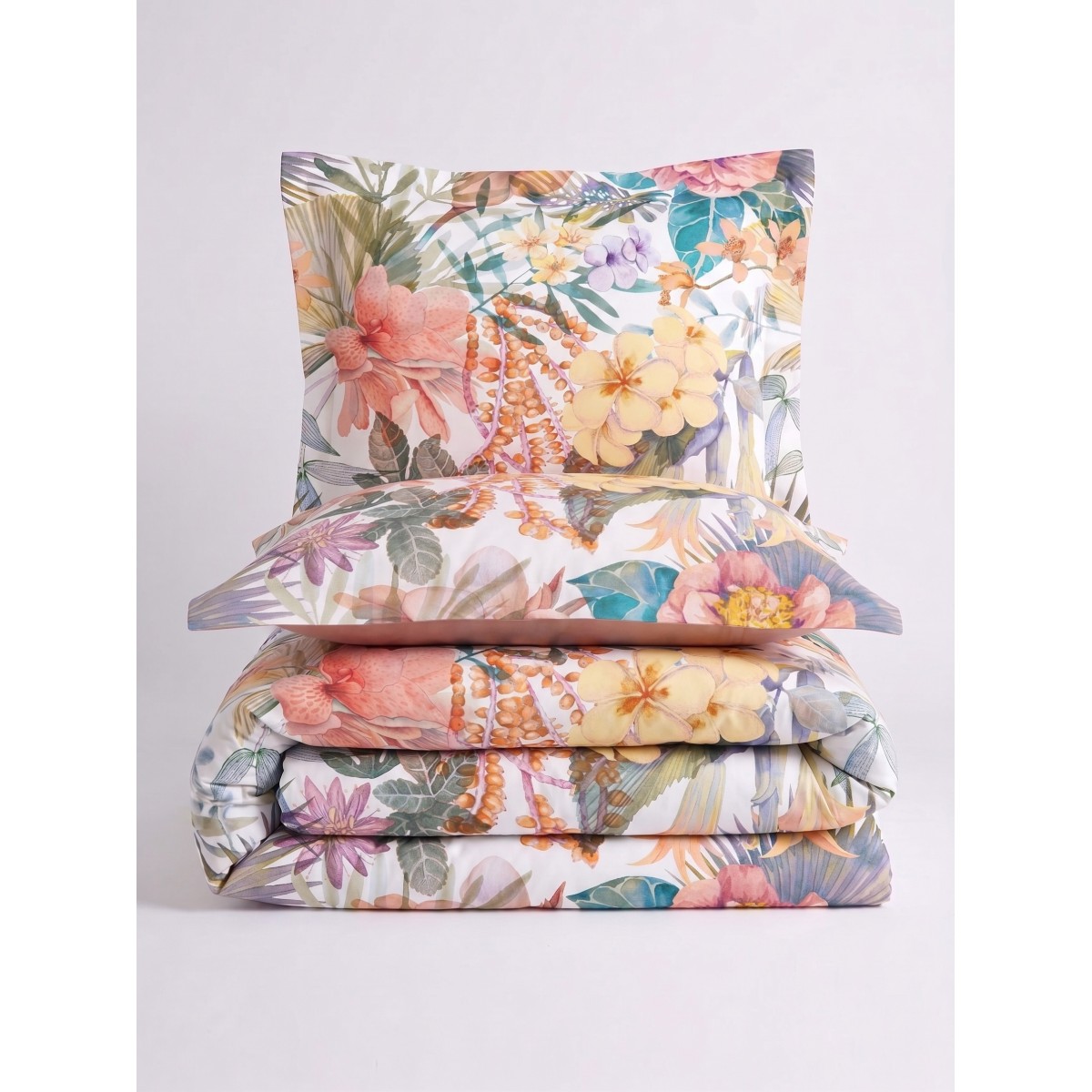 Parure de lit satin de coton-LUVIA