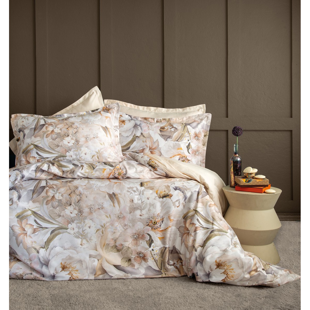 Parure de lit satin de coton-MOETTIE